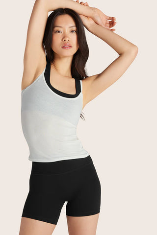 (bloopers) sporty layered cami bra