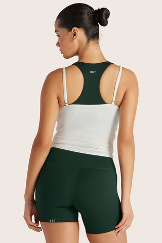 (bloopers) sporty layered cami bra