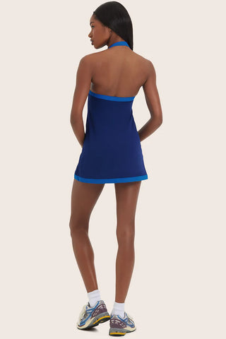 sporty halter dress