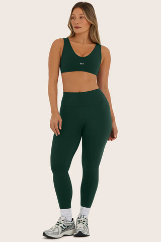 sporty mid-rise leggings