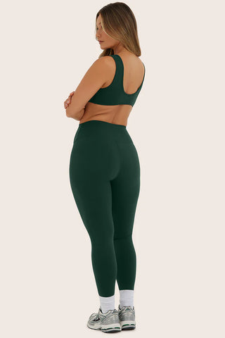 sporty mid-rise leggings