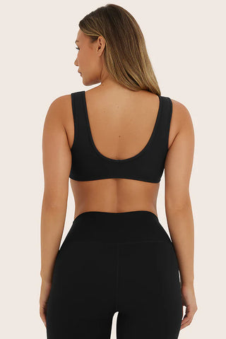 sporty dip bra