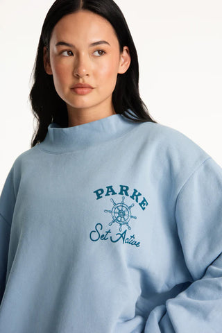 SET x parke sail graphic mockneck