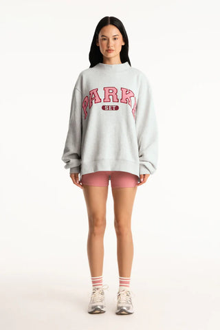 SET x parke varsity mockneck