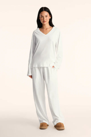 daily parke v-neck long sleeve