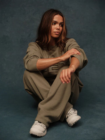 staple straight leg sweatpants