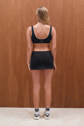 breathe contrast wrap bra