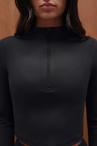 lux quarter zip